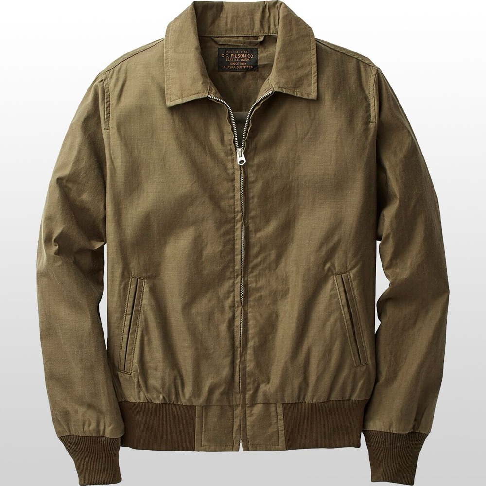 Filson Women’s Lightweight Bomber Jacket - Olive